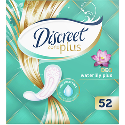 Прокладки ежедневные DISCREET (Дискрит) Deo Water Lily Plus гигиенические женские 52 шт